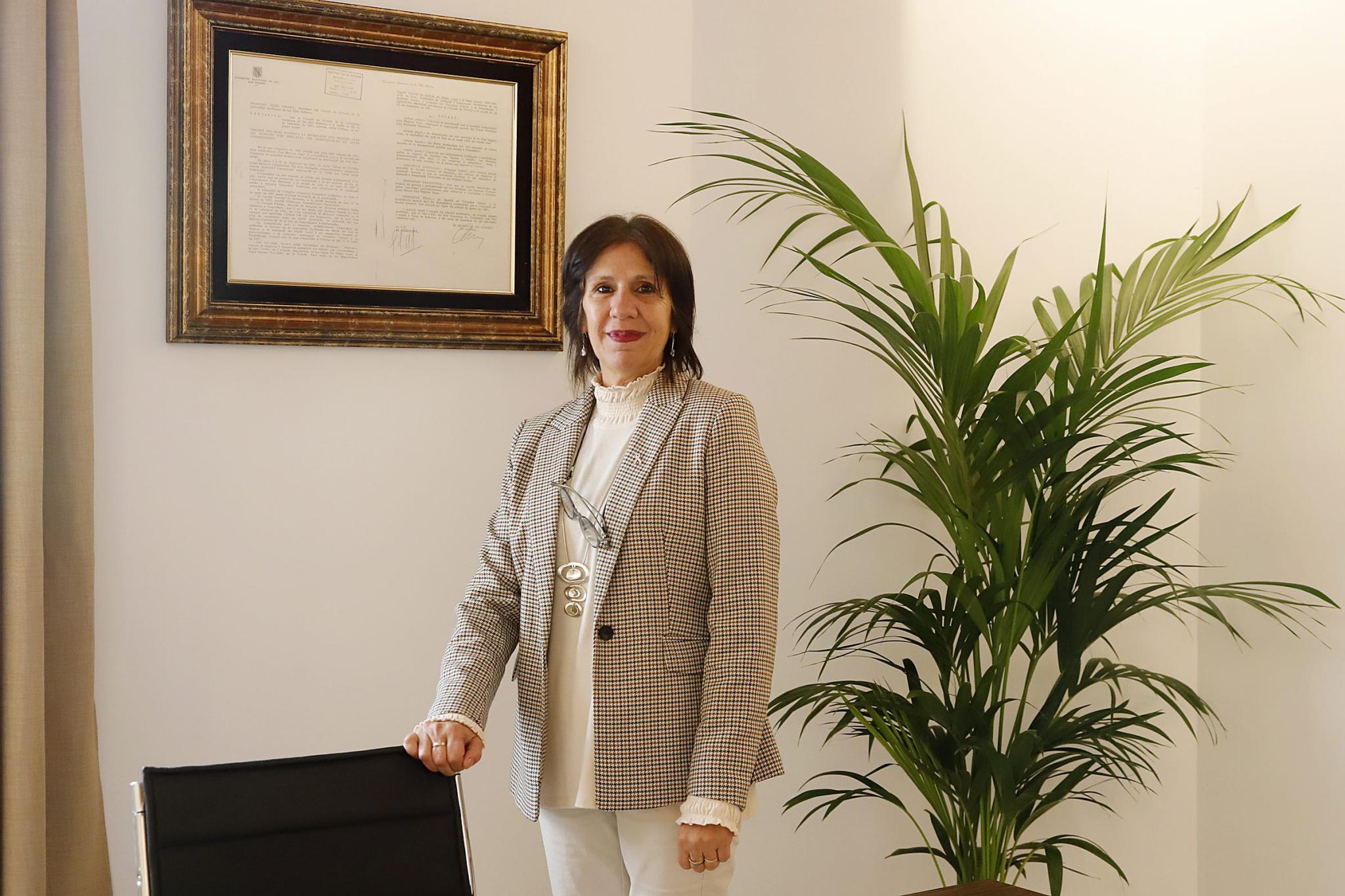 ES MIGJORN. POLITICA MUNICIPAL. Antonia Camps Florit l Alcaldesa de Es Migjorn. «Ha sido un mandato de grandes realizaciones».