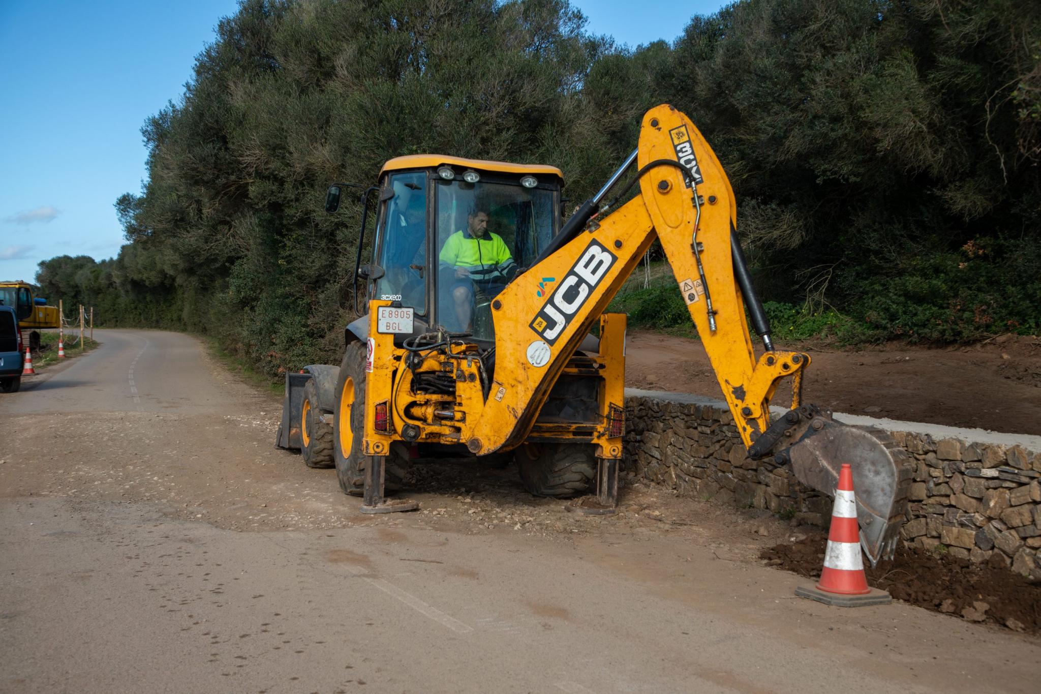 menorca mercadal obras reforma torrente reparaciÃ³n dana carretera cavalleria