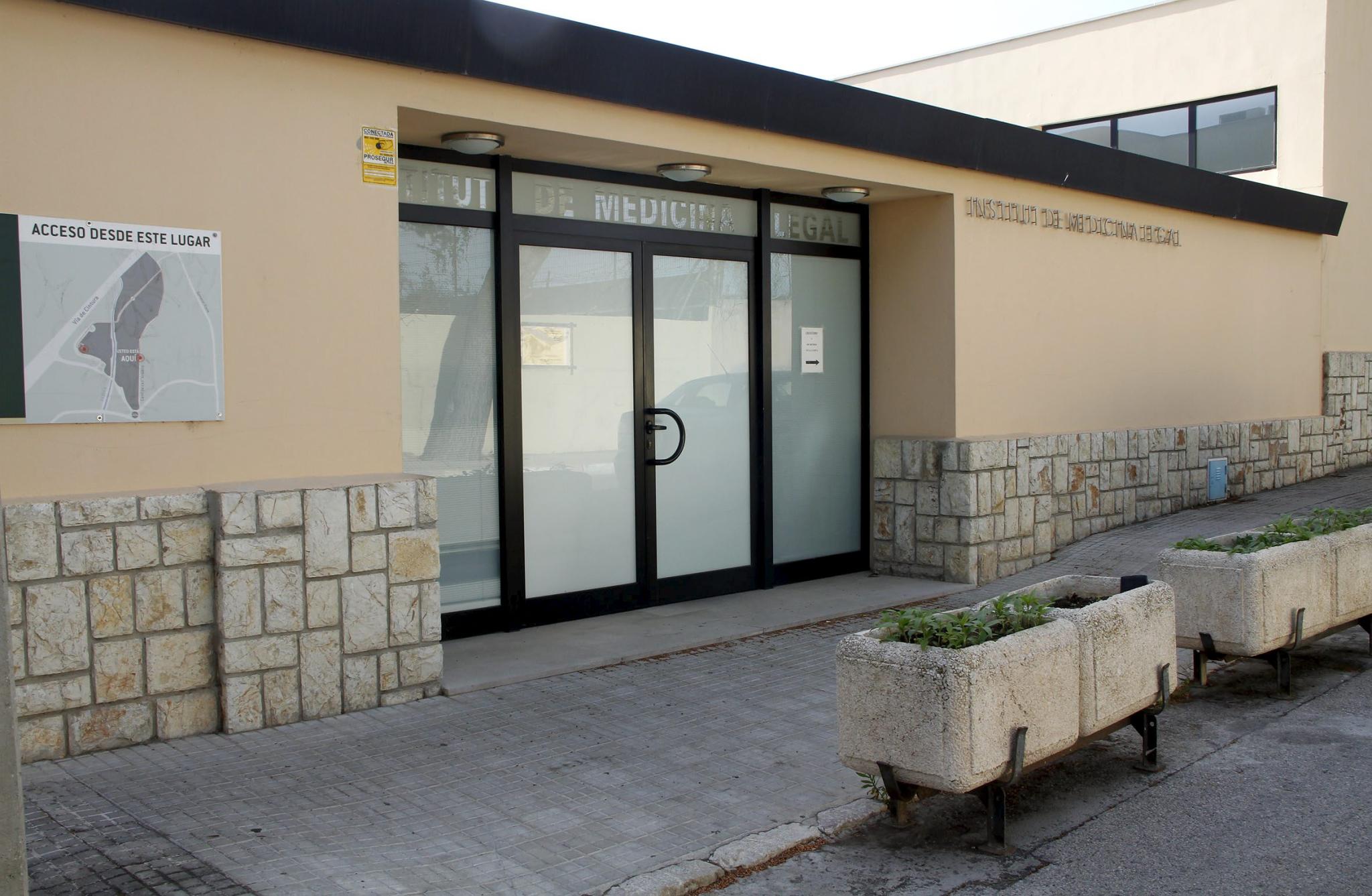 PALMA. FORENSES. INSTITUTO ANATOMICO FORENSE DE PALMA UBICADO EN EL CEMENTERIO DE PALMA.